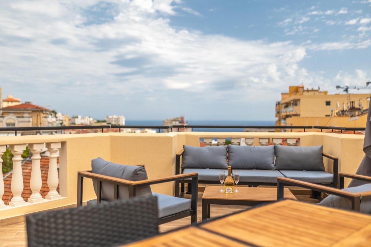Superbe Penthouse Proche Monaco Grande Terrasse Appartement Beausoleil Buitenkant foto
