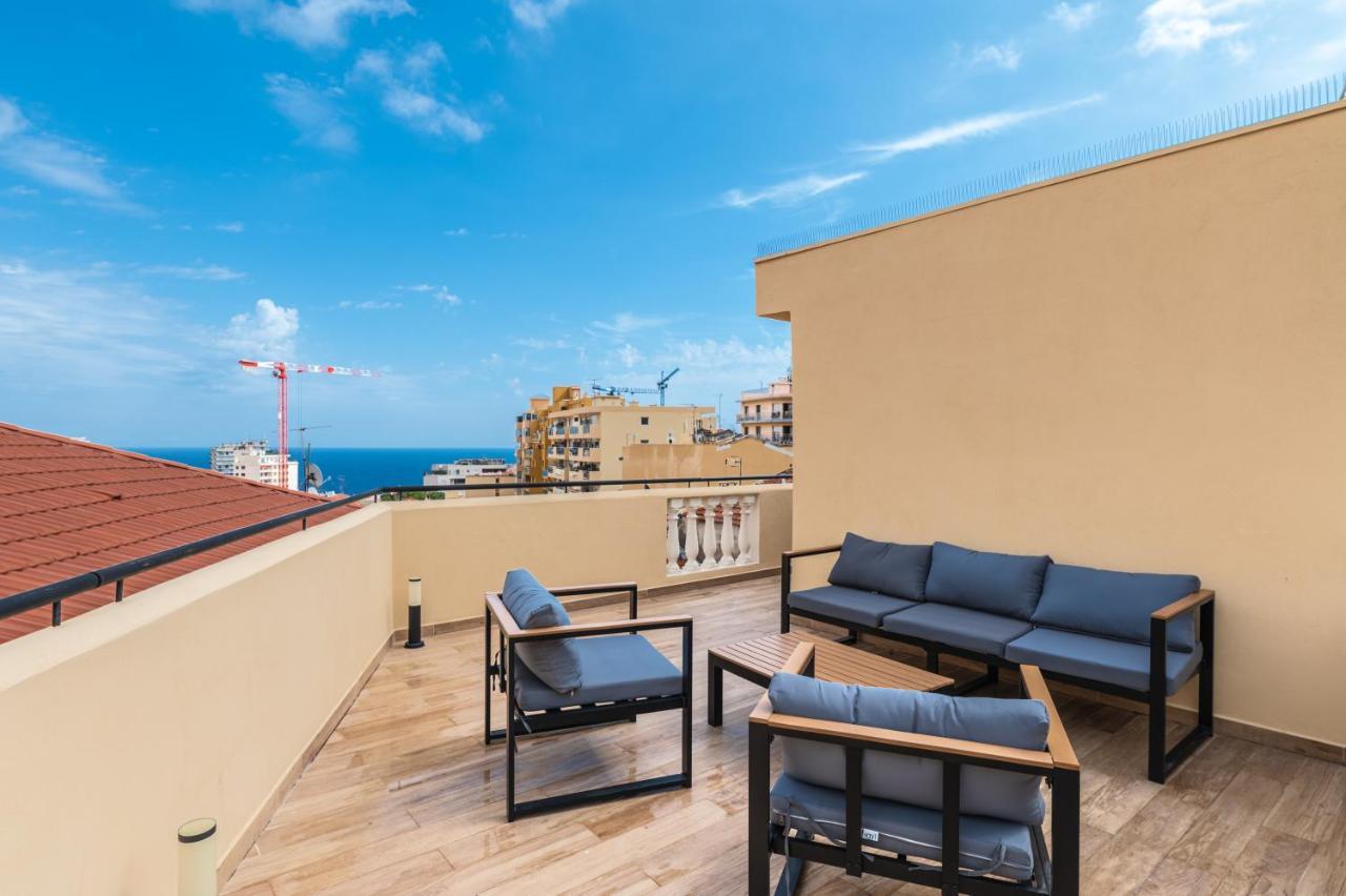Superbe Penthouse Proche Monaco Grande Terrasse Appartement Beausoleil Buitenkant foto