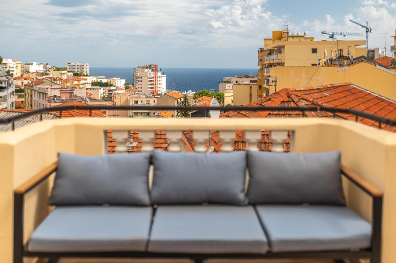 Superbe Penthouse Proche Monaco Grande Terrasse Appartement Beausoleil Buitenkant foto